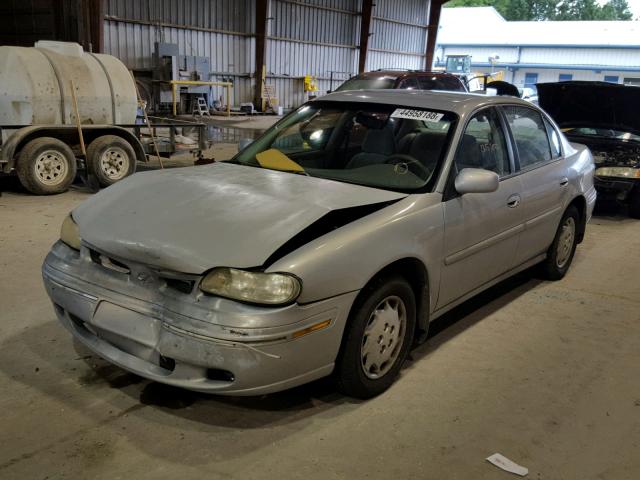1G3NB52M0X6322349 - 1999 OLDSMOBILE CUTLASS GL SILVER photo 2