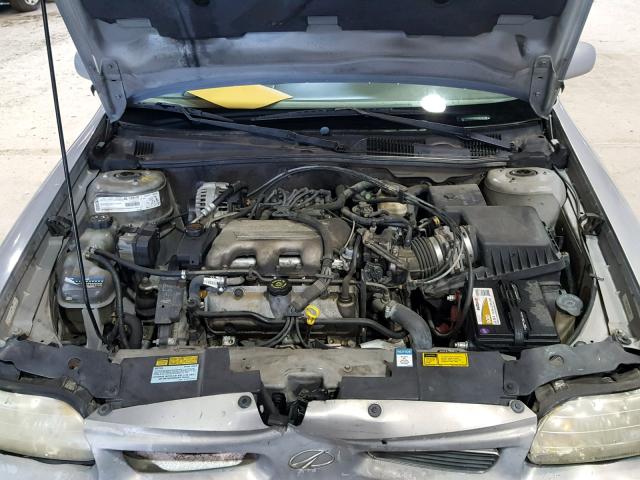 1G3NB52M0X6322349 - 1999 OLDSMOBILE CUTLASS GL SILVER photo 7