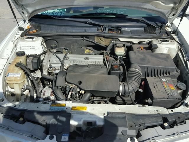 1G3NL52T0YC408414 - 2000 OLDSMOBILE ALERO WHITE photo 7