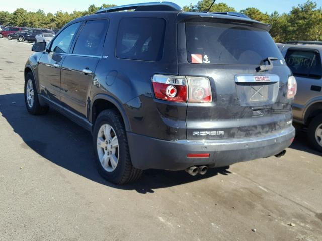 1GKEV23738J168902 - 2008 GMC ACADIA SLT შავი ფოტო 3