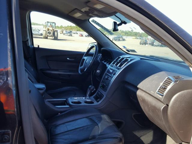 1GKEV23738J168902 - 2008 GMC ACADIA SLT შავი ფოტო 5