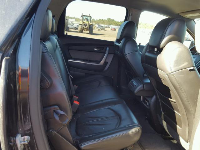 1GKEV23738J168902 - 2008 GMC ACADIA SLT შავი ფოტო 6