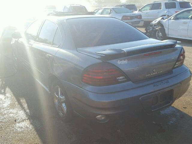 1G2NF52EX3M727545 - 2003 PONTIAC GRAND AM S GRAY photo 3