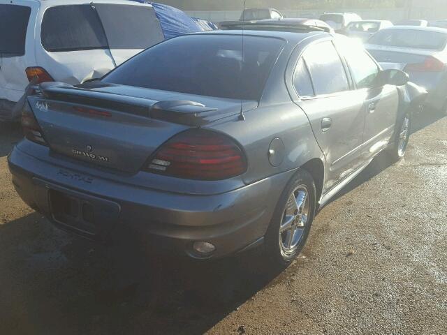 1G2NF52EX3M727545 - 2003 PONTIAC GRAND AM S GRAY photo 4