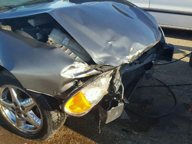 1G2NF52EX3M727545 - 2003 PONTIAC GRAND AM S GRAY photo 9