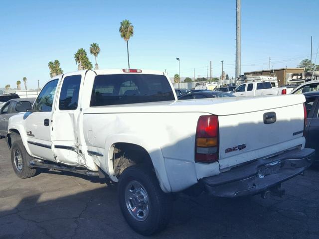 1GTHC291X1E345011 - 2001 GMC SIERRA C25 WHITE photo 3