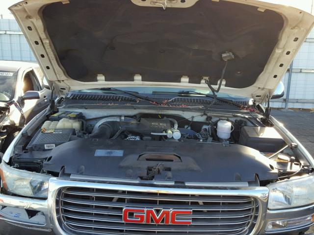 1GTHC291X1E345011 - 2001 GMC SIERRA C25 WHITE photo 7