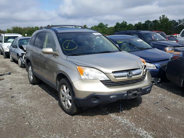 JHLRE48777C119676 - 2007 HONDA CR-V EXL BEIGE photo 1