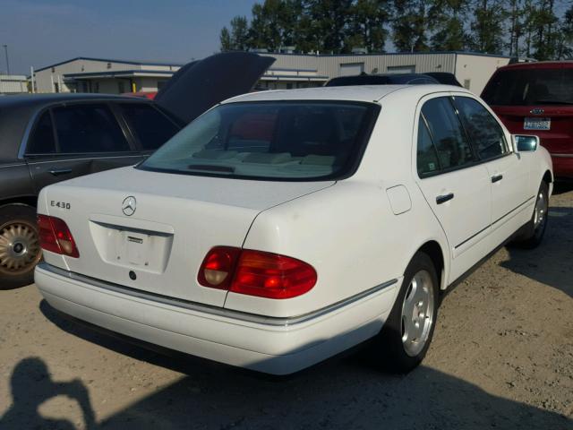 WDBJF70H6XA723520 - 1999 MERCEDES-BENZ E 430 WHITE photo 4