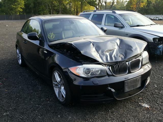 WBAUC9C53CVM11644 - 2012 BMW 135 I BLACK photo 1