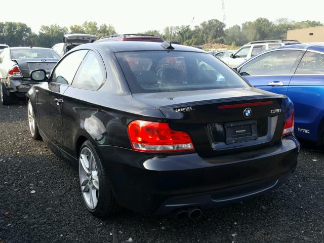 WBAUC9C53CVM11644 - 2012 BMW 135 I BLACK photo 3