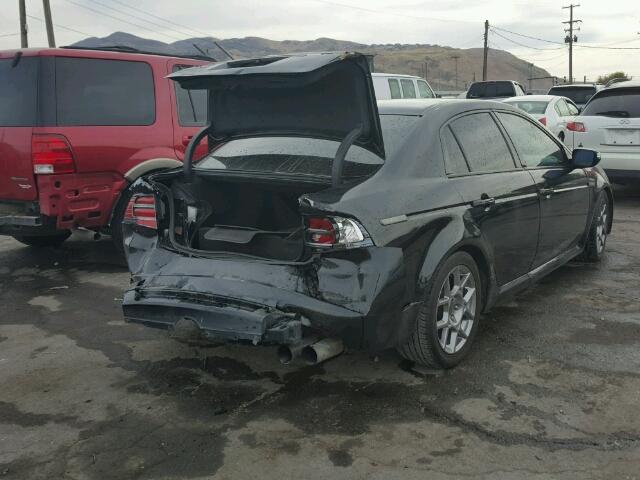 19UUA75608A038078 - 2008 ACURA TL TYPE S BLACK photo 4