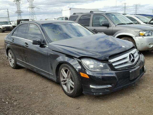 WDDGF8BB7CR201457 - 2012 MERCEDES-BENZ C 300 4MAT BLACK photo 1