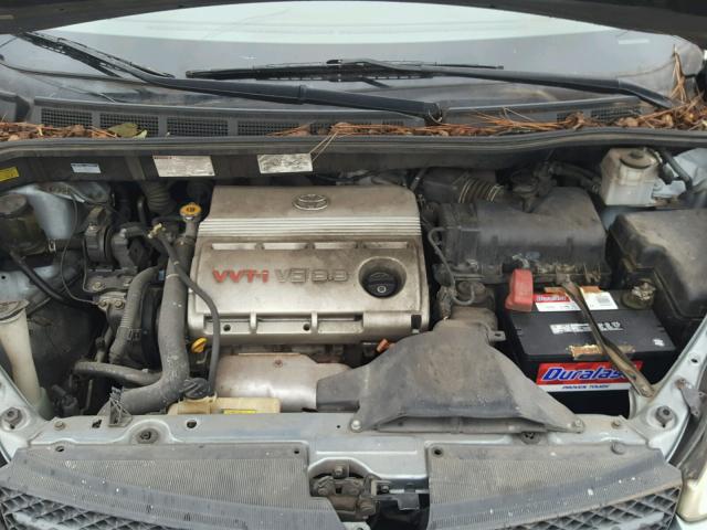 5TDZA23C84S053358 - 2004 TOYOTA SIENNA BLUE photo 7