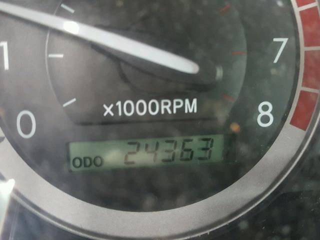 5TDZA23C84S053358 - 2004 TOYOTA SIENNA BLUE photo 8