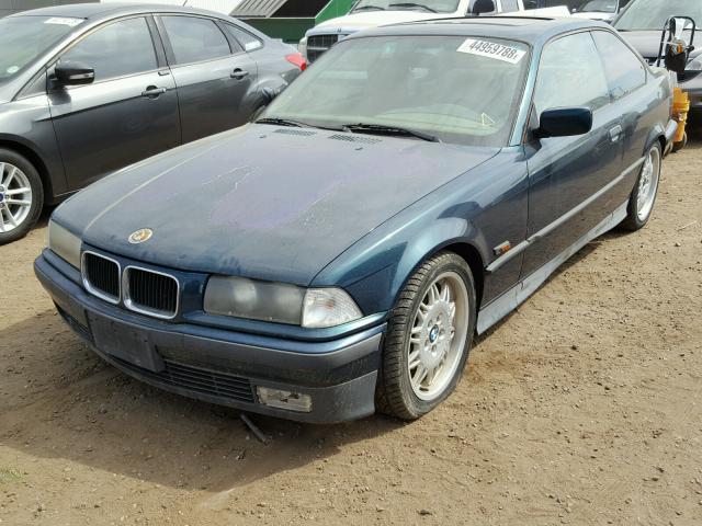 WBABF3325SEF50886 - 1995 BMW 325 IS GREEN photo 2