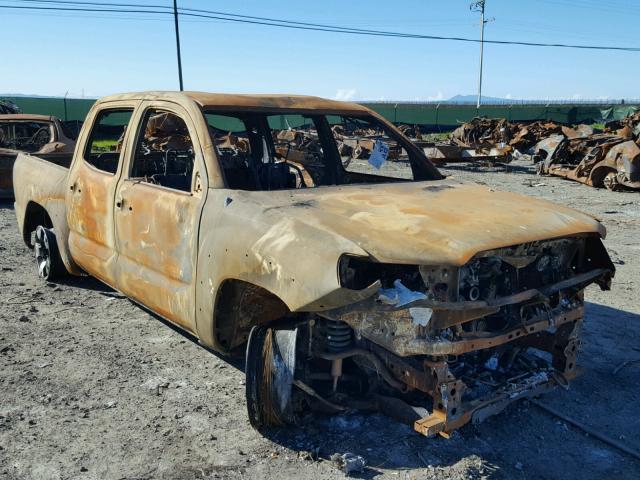 3TMLU4EN1FM172217 - 2015 TOYOTA TACOMA DOU BURN photo 1