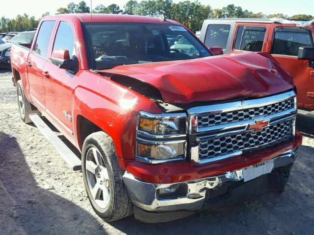 3GCPCREC1EG410676 - 2014 CHEVROLET SILVERADO RED photo 1