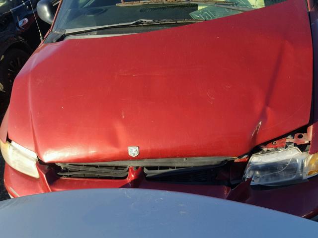 1B4GP54L0TB429740 - 1996 DODGE GRAND CARA RED photo 7