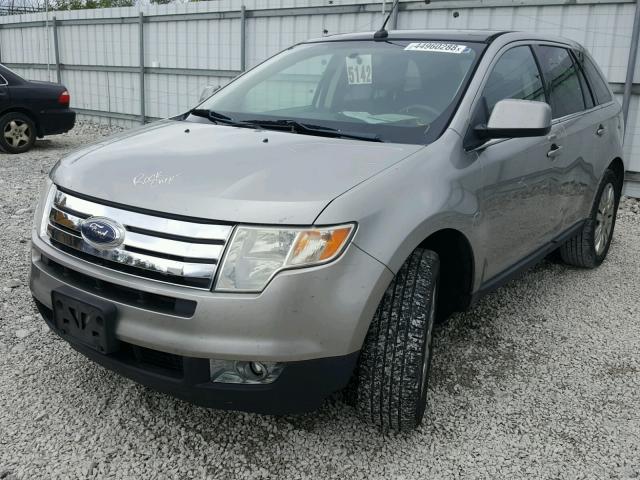 2FMDK39C08BA86281 - 2008 FORD EDGE LIMIT SILVER photo 2