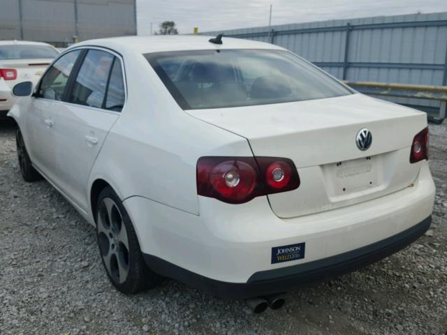 3VWRM71K78M188431 - 2008 VOLKSWAGEN JETTA SE WHITE photo 3