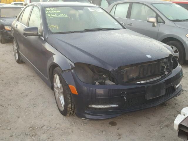 WDDGF5EB6BA517259 - 2011 MERCEDES-BENZ C 300 蓝色 照片 1