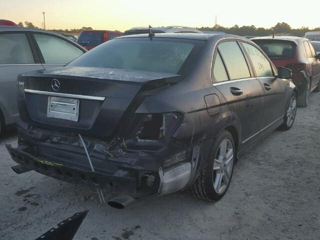 WDDGF5EB6BA517259 - 2011 MERCEDES-BENZ C 300 蓝色 照片 4