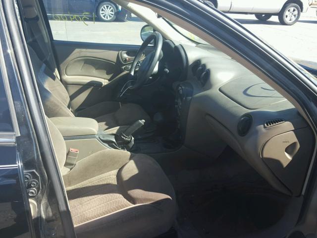 1G2NF52E32C263289 - 2002 PONTIAC GRAND AM S BLACK photo 5