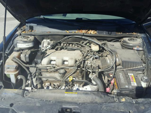 1G2NF52E32C263289 - 2002 PONTIAC GRAND AM S BLACK photo 7