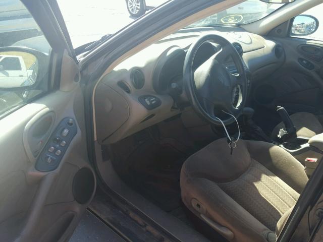 1G2NF52E32C263289 - 2002 PONTIAC GRAND AM S BLACK photo 9