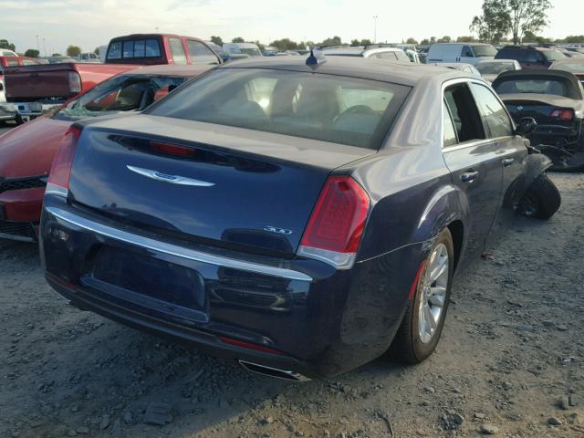 2C3CCAAG4HH521644 - 2017 CHRYSLER 300 LIMITE BLUE photo 4