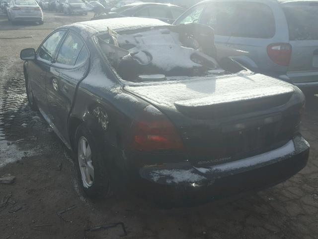 2G2WP522551317449 - 2005 PONTIAC GRAND PRIX Чорний фото 3