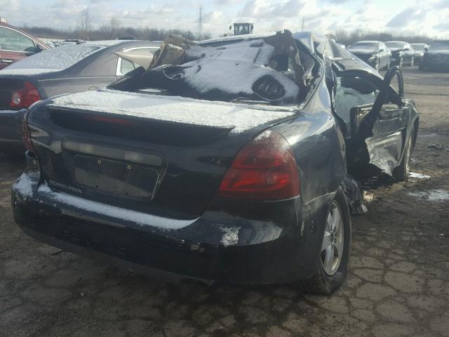 2G2WP522551317449 - 2005 PONTIAC GRAND PRIX Чорний фото 4