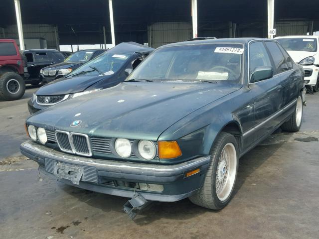 WBAGB431XLDB66382 - 1990 BMW 735 I AUTO GREEN photo 2