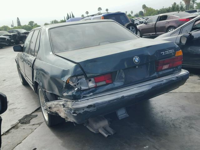 WBAGB431XLDB66382 - 1990 BMW 735 I AUTO GREEN photo 3