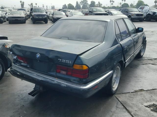 WBAGB431XLDB66382 - 1990 BMW 735 I AUTO GREEN photo 4