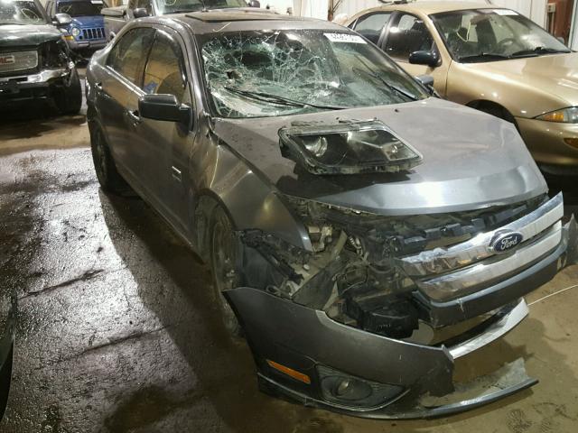 3FAHP0HA3BR155940 - 2011 FORD FUSION SE GRAY photo 1