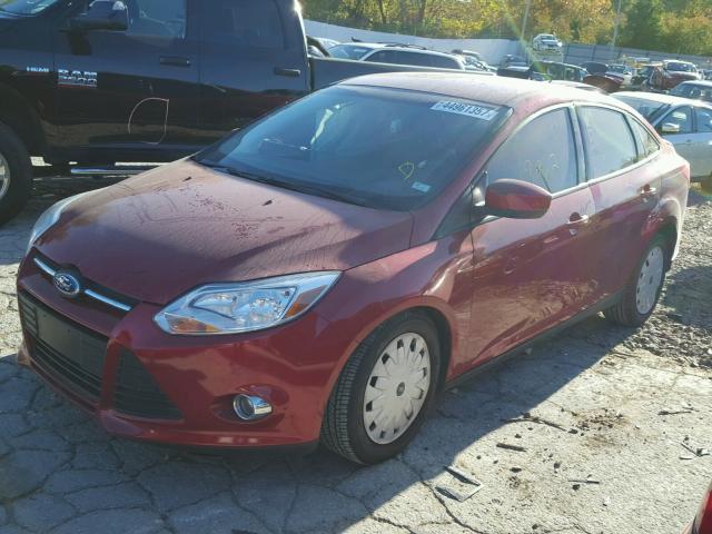 1FAHP3F23CL150959 - 2012 FORD FOCUS SE RED photo 2