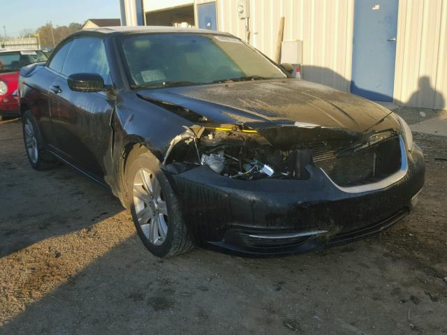 1C3BC2EG8BN624043 - 2011 CHRYSLER 200 BLACK photo 1