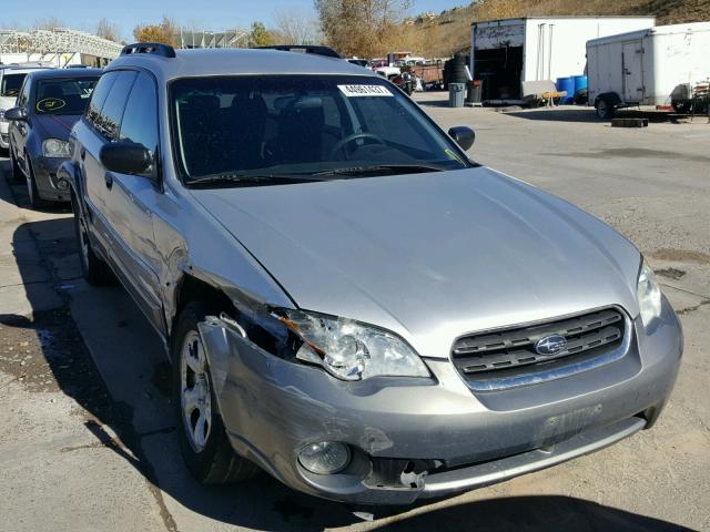 4S4BP61C377320281 - 2007 SUBARU LEGACY SILVER photo 1