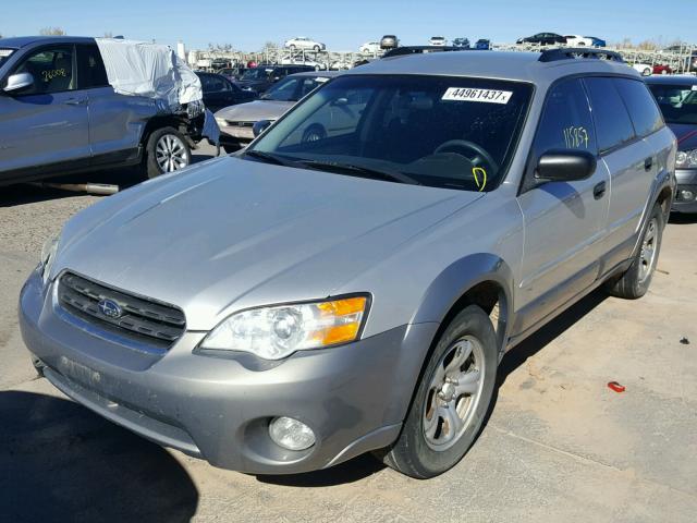 4S4BP61C377320281 - 2007 SUBARU LEGACY SILVER photo 2