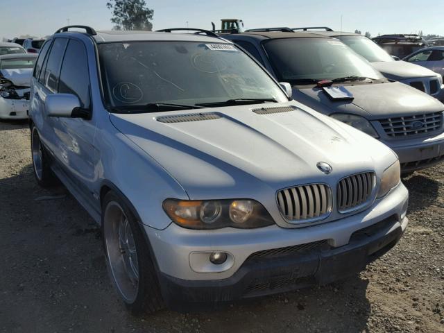 5UXFB53516LV23798 - 2006 BMW X5 4.4I SILVER photo 1