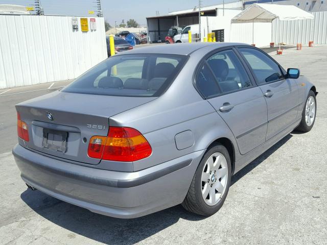 WBAAZ334X4KP84821 - 2004 BMW 325 IS SUL SILVER photo 4