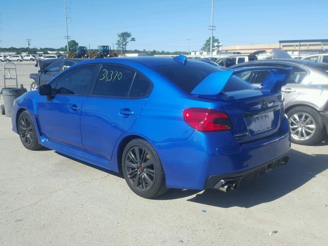 JF1VA1J63F9812432 - 2015 SUBARU WRX BLUE photo 3