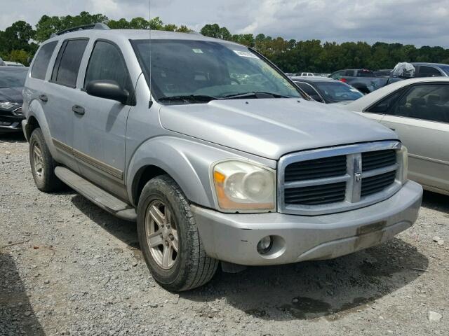 1D4HD48N54F127783 - 2004 DODGE DURANGO SL SILVER photo 1