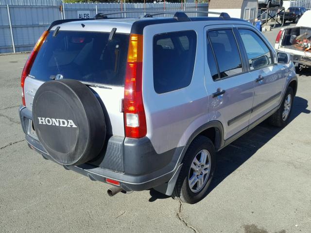 JHLRD77852C019731 - 2002 HONDA CR-V EX SILVER photo 4