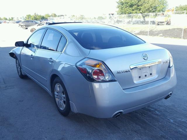 1N4AL2AP0CC107772 - 2012 NISSAN ALTIMA BAS SILVER photo 3