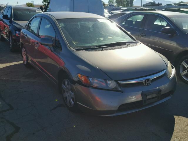 1HGFA15596L048803 - 2006 HONDA CIVIC GRAY photo 1