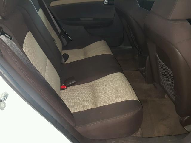 1G1ZC5E0XA4123053 - 2010 CHEVROLET MALIBU 1LT თეთრი ფოტო 6