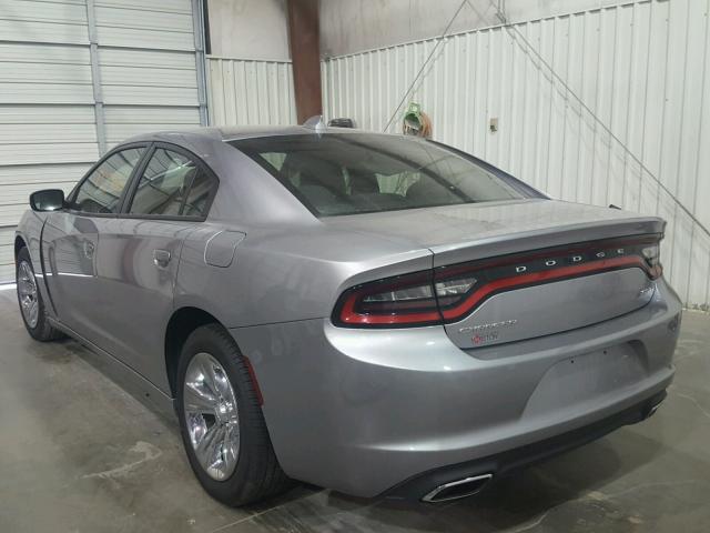 2C3CDXHG5GH355347 - 2016 DODGE CHARGER SX GRAY photo 3